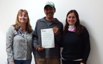 PREMIOS ESTÍMULO: UN VECINO DE 30 DE AGOSTO FAVORECIDO EN EL PRIMER SORTEO DEL AÑO RETIRÓ SU ORDEN DE COMPRA POR 400.000 PESOS