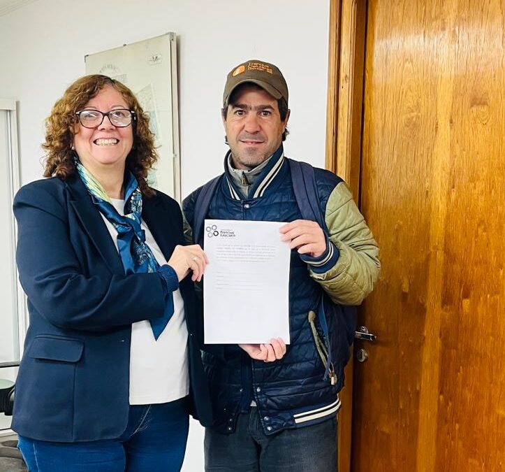 PREMIOS ESTÍMULO: EL MUNICIPIO ENTREGÓ LA ORDEN DE COMPRA A UNO DE LOS GANADORES DEL SEGUNDO SORTEO DEL AÑO