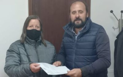 PREMIOS ESTÍMULO: LA MUNICIPALIDAD ENTREGÓ ESTA MAÑANA (VIERNES) EL PREMIO A OTRO VECINO GANADOR DEL SORTEO