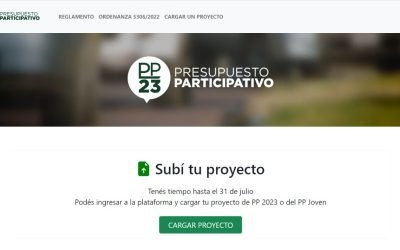 PRESUPUESTO PARTICIPATIVO 2023: YA ESTÁ HABILITADA LA PLATAFORMA PARA REGISTRARSE Y CARGAR LOS PROYECTOS