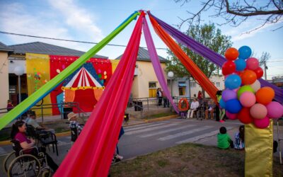 EL HOGAR CASTELLA CELEBRÓ UNA TARDE A PURO CIRCO