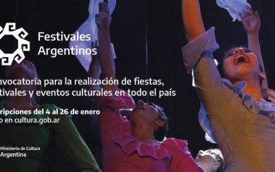 LANZAN EL PROGRAMA FESTIVALES ARGENTINOS QUE BRINDA APOYO ECONÓMICO PARA LA REALIZACIÓN DE FIESTAS Y EVENTOS CULTURALES