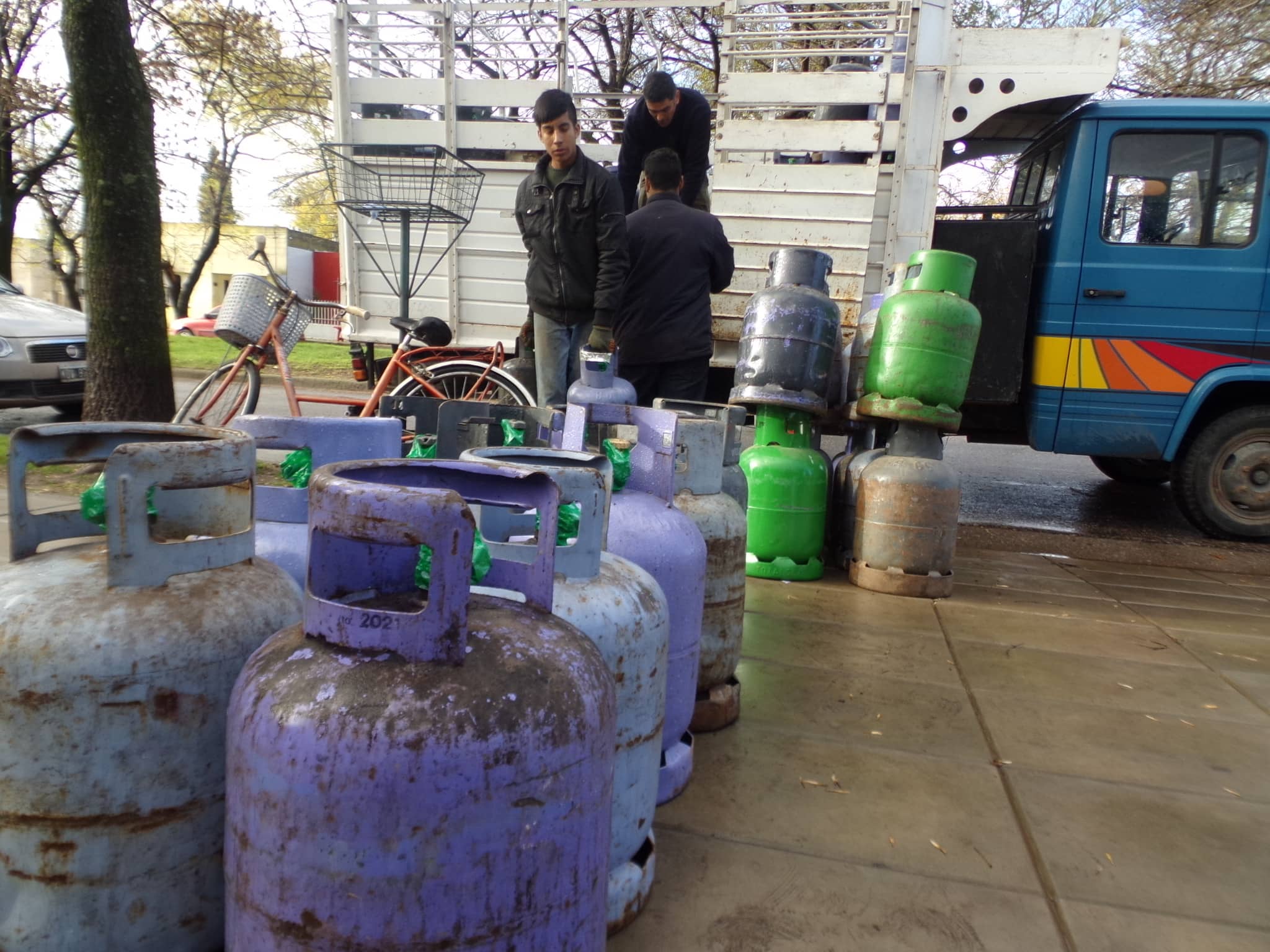 Hoy se entregan 50 garrafas por dificultades en la provisión