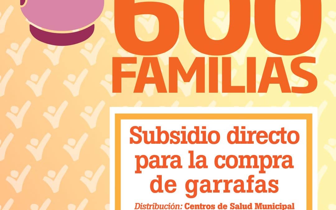 Se siguen entregando garrafas por el Programa Invierno