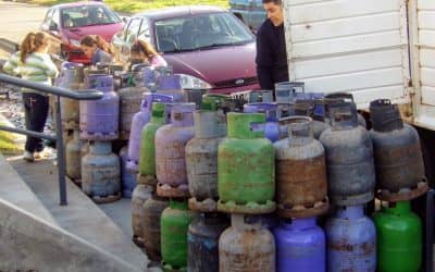 A partir de junio se entregarán las garrafas a quienes hayan retirado las chequeras en los CAPS