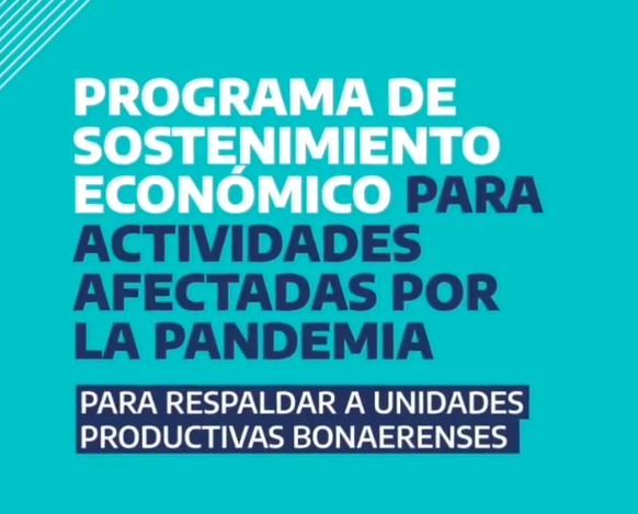 LANZAN PROGRAMA DE SOSTENIMIENTO ECONÓMICO PARA ACTIVIDADES AFECTADAS POR LA PANDEMIA DE COVID-19: UNA AYUDA DE 150.000 PESOS POR ÚNICA VEZ