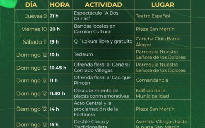 HOY (JUEVES) INICIAN 4 DÍAS DE ACTIVIDADES POR EL 150º ANIVERSARIO: UNA POR UNA LAS PROPUESTAS PARA AGENDAR