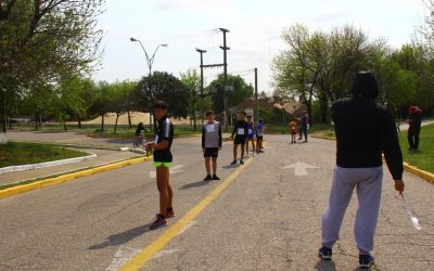CON MUY BUENOS RESULTADOS SE DESARROLLARON LAS PRUEBAS DE CICLISMO Y PEDESTRISMO POR LA SEMANA DEL ESTUDIANTE EN EL POLIDEPORTIVO MUNICIPAL