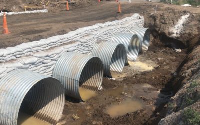 EL INTENDENTE FERNÁNDEZ RECORRIÓ HOY (SÁBADO) LA OBRA DE LA RUTA 33 A LA ALTURA DEL PUENTE DE CUERO DE ZORRO: “LA SEGUNDA ETAPA ESTÁ AVANZANDO MUY BIEN”