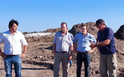 EL PUENTE SOBRE LA RUTA NACIONAL Nº33 A LA ALTURA DE CUERO DE ZORRO QUEDARÍA HABILITADO DURANTE LA SEMANA QUE VIENE