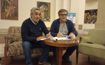 EL INTENDENTE FERNÁNDEZ FIRMÓ CONVENIOS CON LAS UNIVERSIDADES DE LA UBA Y TRES DE FEBRERO, EN EL MARCO DE SU DISERTACIÓN EN EL 1° ENCUENTRO PUENTES