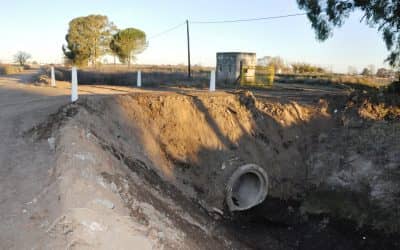 El Municipio realizó dos puentes en el Polideportivo y comenzará el tercero para brindar accesibilidad al predio