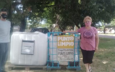 REUBICARON EL PUNTO LIMPIO DE RECEPCIÓN DE RESIDUOS RECICLABLES DE BARRIO PARQUE – EVITA CENTENARIO: AHORA ESTÁ EN CURIE AL 300