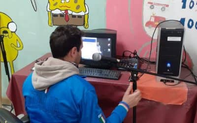 JÓVENES DEL POGRAMA ENVIÓN Y UN MARATÓN RADIAL EN VIVO PARA CELEBRAR LA SEMANA DEL ESTUDIANTE Y EL DÍA DE LA PRIMAVERA