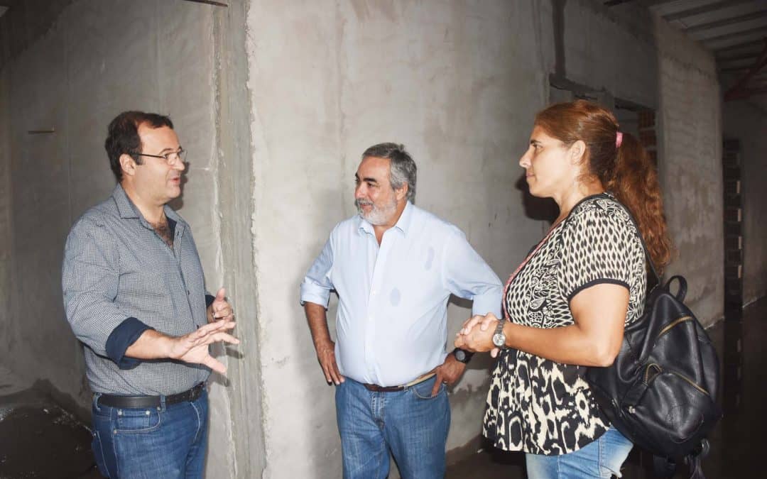 FERNÁNDEZ RECORRIÓ OBRAS QUE ESTAN EN MARCHA JUNTO AL DIPUTADO PROVINCIAL MARCELO DALETTO