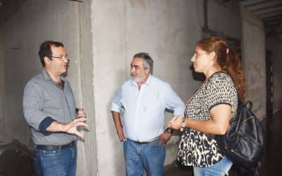 FERNÁNDEZ RECORRIÓ OBRAS QUE ESTAN EN MARCHA JUNTO AL DIPUTADO PROVINCIAL MARCELO DALETTO