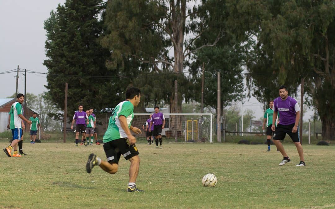Continúan hoy las competencias de fútbol once del Reencuentro
