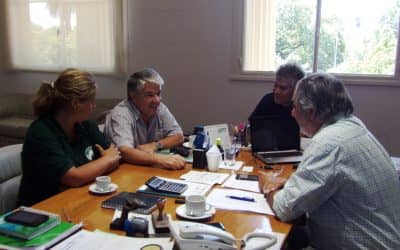 Reunión con un asesor del Ministerio de Ambiente y Desarrollo Sustentable