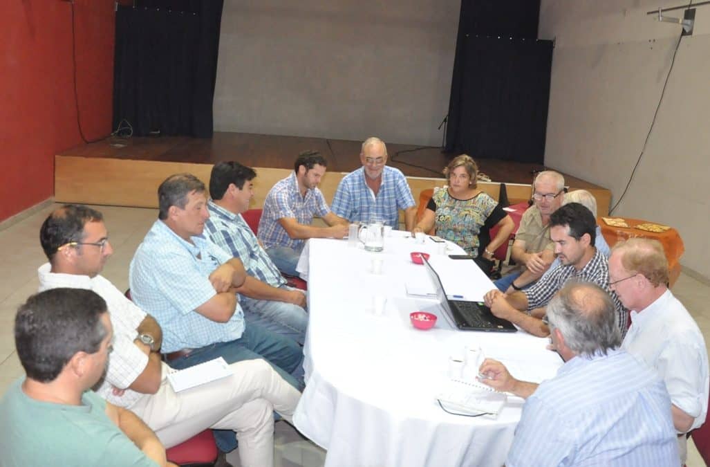 Se analizó un plan de trabajo para los caminos rurales con asistencia provincial