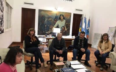 Fernández se reunió con representantes de Comunidades Rurales en Red