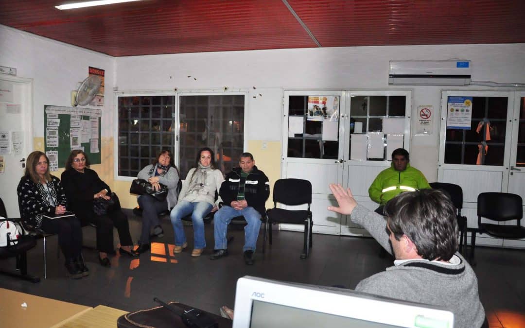 Reuniones en los barrios para hablar sobre Seguridad