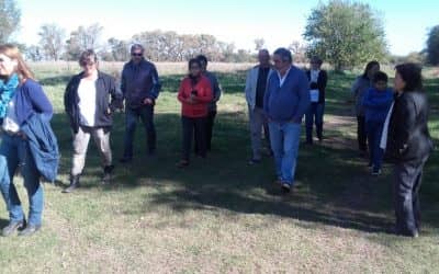 Fernández y funcionarios se reunieron con vecinos de La Carreta y Garré