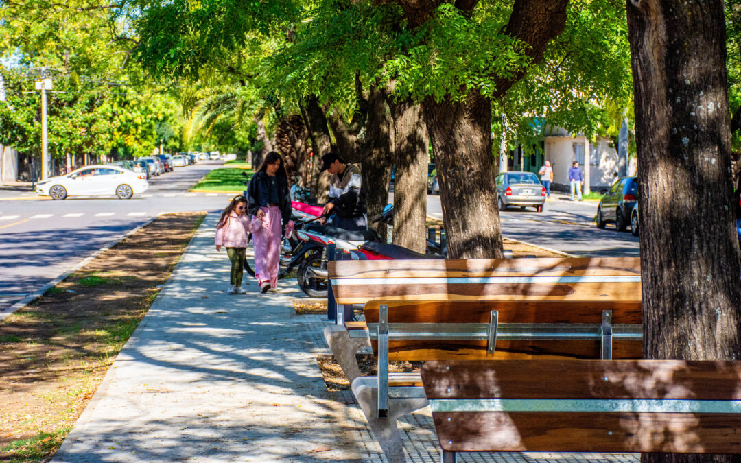 QUEDÓ RENOVADA LA RAMBLA DEL HOSPITAL: MÁS SEGURIDAD Y MEJOR CIRCULACIÓN PARA LOS VECINOS