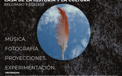 RECITAL AUDIOVISUAL-ENSAYO ABIERTO QUE COMBINA MÚSICA, FOTOGRAFÍA, PROYECCIONES Y EXPERIMENTACIÓN, ESTE VIERNES (21) EN LA CASA DE LA HISTORIA Y LA CULTURA