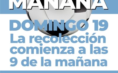 MAÑANA DOMINGO LA RECOLECCIÓN DE RESIDUOS SE ADELANTA: COMIENZA A LAS 9 DE LA MAÑANA EN EL ÁREA URBANA
