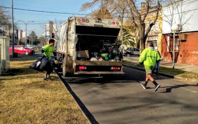 CÓMO SERÁ LA RECOLECCIÓN DE RESIDUOS EL FIN DE SEMANA LARGO: EL VIERNES NO HABRÁ EN LA AU Y ZONA QUINTAS, PERO SÍ EN ÁREA URBANA