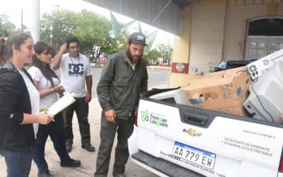 El Municipio concretó una campaña de recolección de residuos electrónicos