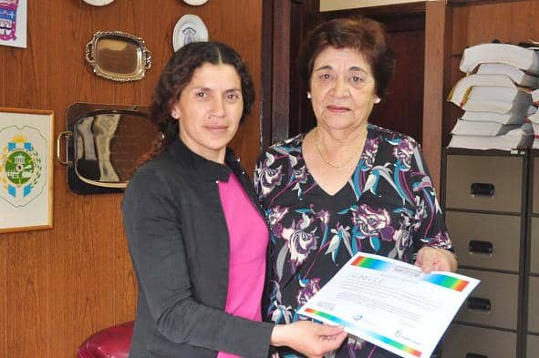 El Municipio entregó hoy un reconocimiento a Lipolcc, Genap y Rotary