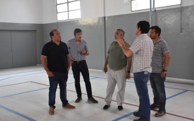 REUNIONES DE TRABAJO Y RECORRIDA POR OBRAS DEL INTENDENTE MIGUEL FERNÁNDEZ JUNTO A SU SUCESOR EN EL CARGO, FRANCISCO RECOULAT