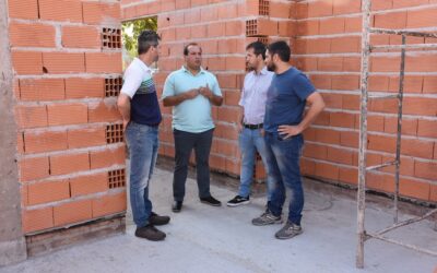 RECORRIDA DEL INTENDENTE FRANCISCO RECOULAT PARA SUPERVISAR TRES DE LAS OBRAS EN MARCHA EN LA CIUDAD: EL JARDÍN MATERNAL SOLES, LA ESCUELA Nº 3 Y EL MUMAV