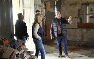 SE INICIARON LAS OBRAS EN EL EDIFICIO DE LA ESTACIÓN DE TRENES EN 30 DE AGOSTO Y ESTÁ PROYECTADA UNA INTERVENCIÓN INTEGRAL