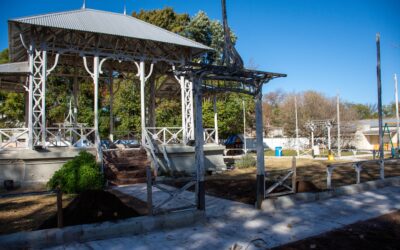 CONTINÚAN LAS OBRAS DE PUESTA EN VALOR Y MEJORAS EN EL JARDÍN N.º 901
