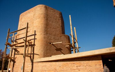 EL INTENDENTE FRANCISCO RECOULAT RECORRIÓ LA OBRA DE LA CAPILLA DEL SANTÍSIMO SACRAMENTO EN LA PARROQUIA NUESTRA SEÑORA DE LOS DOLORES