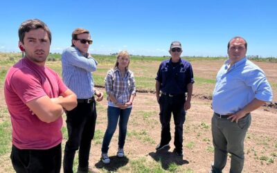 EL INTENDENTE FRANCISCO RECOULAT EN GARRÉ: RECORRIDA POR OBRAS EN MARCHA Y PROYECCIÓN PARA 2024