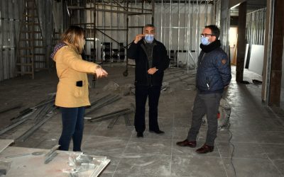 EL INTENDENTE RECORRIÓ OBRAS EN 30 DE AGOSTO: CENTRO CULTURAL URBANO, CEF Nº81, PLAYA DE ESTACIONAMIENTO Y CENTRO CIVICO