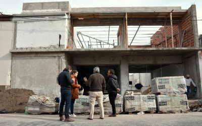30 DE AGOSTO: EL INTENDENTE RECORRIÓ LAS OBRAS DEL CENTRO CÍVICO, LA PILETA SEMI OLÍMPICA, EL GALPÓN DE LA ESTACIÓN Y LA ESCUELA Nº 503