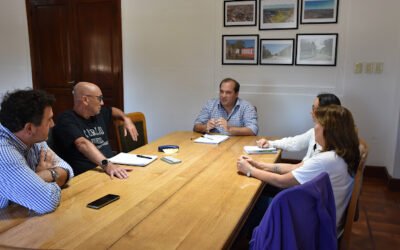 EL INTENDENTE RECOULAT SE REUNIÓ CON REPRESENTANTES DEL INTA TRENQUE LAUQUEN PARA COORDINAR ACCIONES E INTERCAMBIAR PROPUESTAS