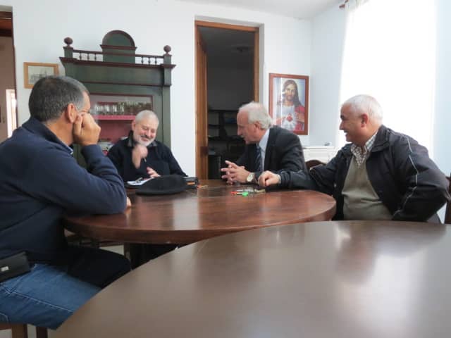 Entrega de llaves del comedor parroquial