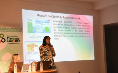 OCTUBRE ROSA: SE REALIZÓ UNA CHARLA ABIERTA A LA COMUNIDAD Y SE PRESENTARON LOS DATOS ACTUALIZADOS DEL REGISTRO MUNICIPAL DE TUMORES