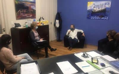 VIOLENCIA DE GÉNERO: REUNIÓN CON EL TITULAR DEL ÁREA DE SALUD MENTAL DEL MUNICIPIO PARA ARTICULAR ACCIONES DE CONTENCION A LAS VÍCTIMAS