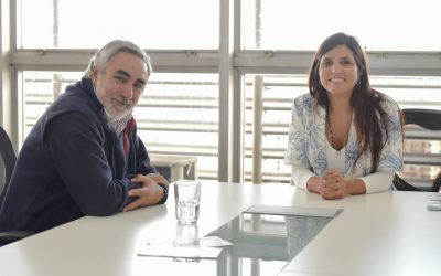 EL INTENDENTE SE REUNIÓ CON LA MINISTRA DE AMBIENTE BONAERENSE Y ACORDARON COORDINAR ACCIONES PARA QUE TRENQUE LAUQUEN SIGA AVANZANDO COMO HASTA AHORA