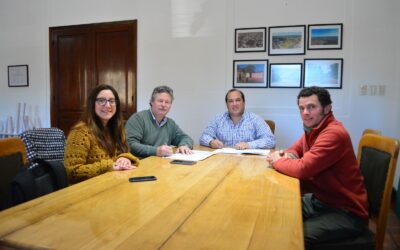 SE FIRMÓ UN CONVENIO DE COLABORACIÓN CON EL COLEGIO DE INGENIEROS AGRÓNOMOS Y FORESTALES DE LA PROVINCIA DE BUENOS AIRES