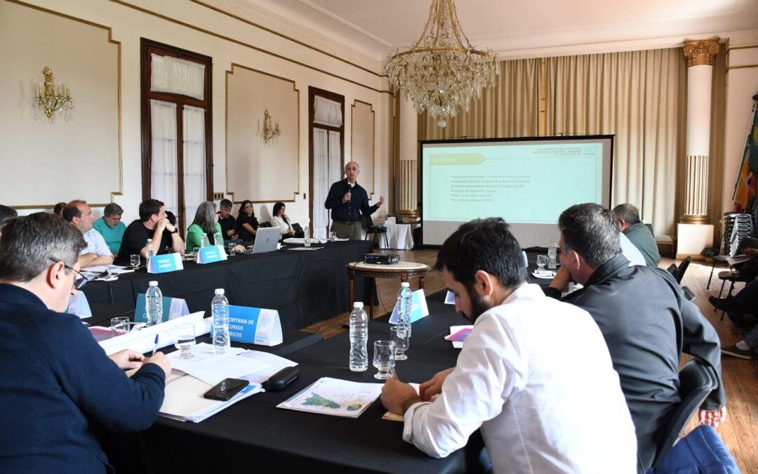 EL INTENDENTE FRANCISCO RECOULAT PARTICIPÓ DE LA REUNIÓN DEL COMITÉ SUBREGIÓN A3 DE LA CUENCA HÍDRICA DEL RÍO SALADO EN CARLOS CASARES