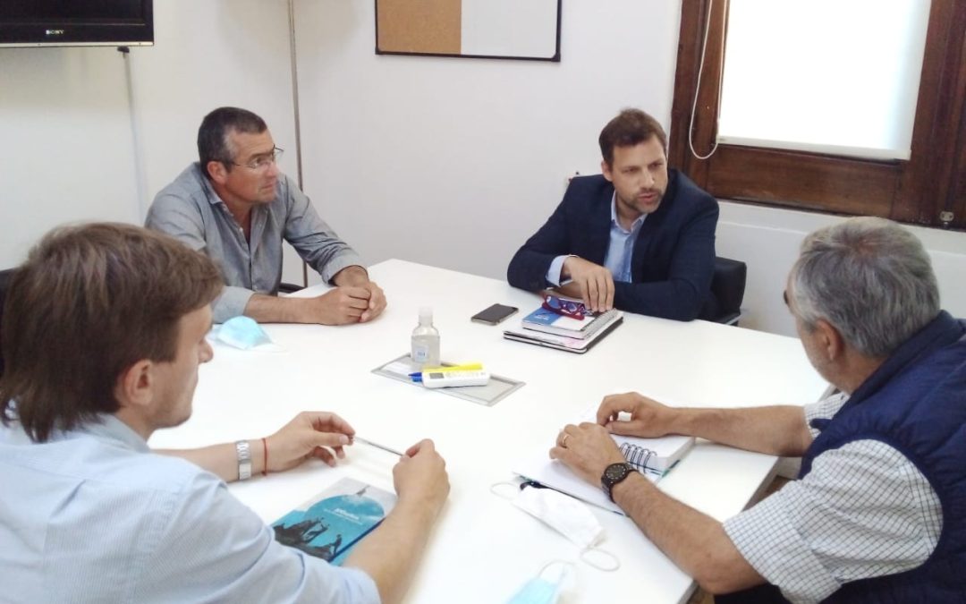 EL INTENDENTE SE REUNIÓ CON EL VICEJEFE DE GABINETE BONAERENSE PABLO DE JESÚS: PRESUPUESTO, DEUDA DE IOMA, IPS Y AGENDA DE TRABAJO, LOS TEMAS TRATADOS