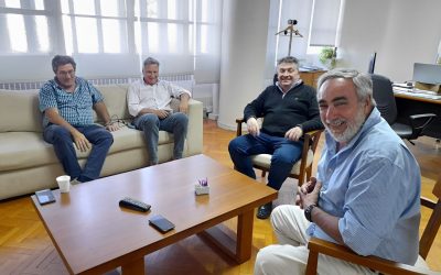 EL INTENDENTE SE REUNIÓ CON AUTORIDADES DEL MINISTERIO DE INFRAESTRUCTURA BONAERENSE POR EL AVANCE DE OBRAS Y PROYECTOS PARA TRENQUE LAUQUEN