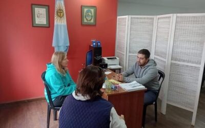 GARRÉ: EL SUBDELEGADO MARTÍN PÁEZ SE REUNIÓ CON REPRESENTANTES DE LA SOCIEDAD DE FOMENTO “RENACER” PARA TRABAJAR EN FORMA CONJUNTA